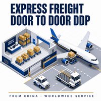 Logistique internationale, fret aérien vers les États-Unis, Dubaï, DDP, fret en vrac, DHL, FedEx, Alibaba Express, service porte-à-porte, agent d'expédition