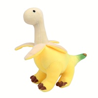 Op voorraad Zachte Gevulde Fruitdieren Schattige Banaan Dinosaurus Pluche Speelgoed voor Halloween Decoratie Cadeauwinkels en Feestactiviteiten