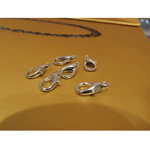 502 Lobster Clasp 12mm <b>Metal</b> Jewelry Buckle For Necklaces <b>Bracelets</b> Pearl Jewelry Accessories - Product Image 2