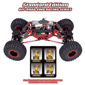 รถบังคับวิทยุ Remo Hobby 1072 รุ่น RC Rock Climbing Bike ขนาด <span class=keywords><strong>1</strong></span>/10 รถภูเขา <span class=keywords><strong>XTREME</strong></span> Lion Brushed Electric Quad 2.4G 4x4 รถบรรทุกสำหรับงานอดิเรก - Product Image 2