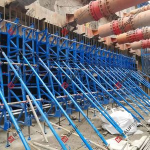 MAUP Encofrado Circular Reutilizable de Plástico ABS para Columnas, Más de 100 Usos, Encofrado de Plástico Manual para Construcción de Hormigón - Product Image 3