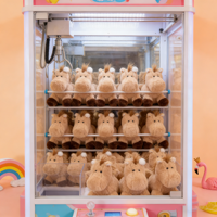 Jouets en peluche Cheval Adorable de 8 pouces, animaux en peluche, jouets pour enfants style dessin animé et anime, pour machines à griffes