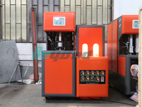 Machine de soufflage de bouteilles en PET semi-automatique pour l'eau minérale et les contenants de boissons - 1200bph, capacité de 50ml à 5L