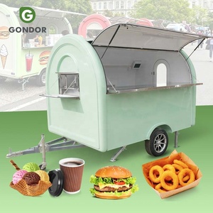 Carrito de Comida Móvil para Restaurante de Shawarma, Salón de Uñas al Aire Libre, Limonada, Helados, Caravana - Product Image 1