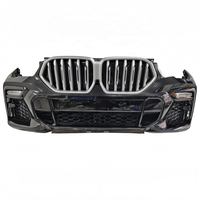 Pièce d'origine d'occasion pour BMW X6 G06 M : ensemble de pare-chocs avant complet avec radiateur OEM 2018-2025, face avant pré-LCI