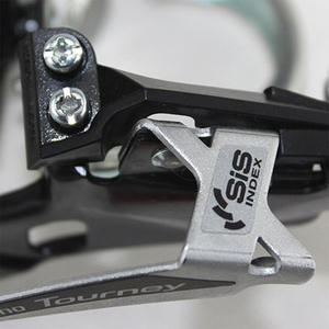 Desviador Delantero Ty500 de 7 Velocidades, Aleación de Aluminio Ajustable para Bicicleta de Montaña, Desviador de Cadena 42T - Product Image 3