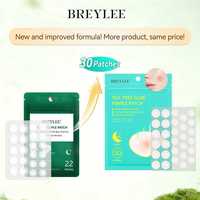 BREYLEE Patch pour boutons d'acné Autocollants pour le traitement de l'acné Outil pour enlever les boutons Soin de la peau Masque facial Crème contre l'acné Utilisation quotidienne