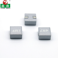 Inducteur de puissance moulé SMD 4R7 4,7 µH, inducteur à courant élevé, bobine de refoulement blindée à montage en surface pour alimentation de convertisseur DC-DC