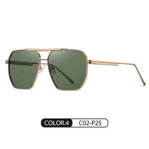 Gafas <span class=keywords><strong>de</strong></span> sol polarizadas <span class=keywords><strong>de</strong></span> lujo para hombre, <span class=keywords><strong>lentes</strong></span> <span class=keywords><strong>de</strong></span> sol polarizadas <span class=keywords><strong>de</strong></span> Estilo Vintage polígono, <span class=keywords><strong>2022</strong></span> - Product Image 5
