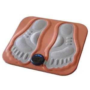 Wholesale customized Blood Circulation foot massage machine 3D pulse foot pads for home EMS health care Foot Massager Equipment