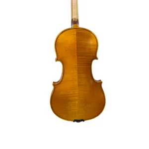 1/2手工小提琴学生小提琴实心云杉火焰枫木背甜美声音乌木配件促销整体销售