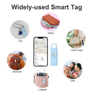 Chống Mất Tìm Thấy GPS của Tôi Tự Vệ Móc Chìa Khóa Báo Động 130dB An Toàn Cá Nhân Báo Động Cho Phụ Nữ Trẻ Em Người Cao Tuổi - Product Image 4