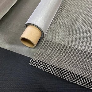 304 Stainless Steel Plain Weave Woven <b>Wire</b> <b>Mesh</b> Roll with Cutting Service - Product Image 6