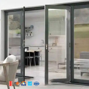 <span class=keywords><strong>Porte</strong></span>-fenêtre en aluminium étanche <span class=keywords><strong>de</strong></span> haute qualité avec vitrage trempé, service local australien AMJ AS2047 - Product Image 1