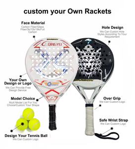 Raquettes <span class=keywords><strong>de</strong></span> <span class=keywords><strong>Padel</strong></span> Personnalisées Logo Chine, Cadre en Fibre <span class=keywords><strong>de</strong></span> Carbone 3K 12K 18K, Palas Paletas <span class=keywords><strong>de</strong></span> <span class=keywords><strong>Padel</strong></span>, Raquettes <span class=keywords><strong>de</strong></span> <span class=keywords><strong>Padel</strong></span> <span class=keywords><strong>de</strong></span> Tennis <span class=keywords><strong>de</strong></span> Plage - Product Image 2