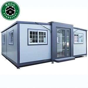 Casa Contenedor de 3-4 Dormitorios y 1 Baño, Casas Contenedor Plegables Prefabricadas de Lujo de 40 pies en Venta - Product Image 6