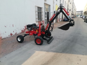 Miniexcavadora de 0,6 toneladas y 1 tonelada con accesorios, miniexcavadora de ruedas de 1,5 toneladas y <span class=keywords><strong>2</strong></span> toneladas - Product Image 2