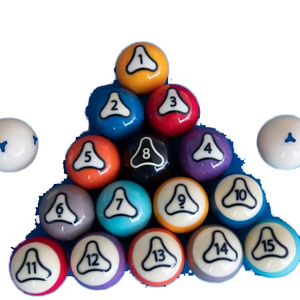 Venta Directa <span class=keywords><strong>de</strong></span> Fábrica, Juego Completo <span class=keywords><strong>de</strong></span> <span class=keywords><strong>Bolas</strong></span> <span class=keywords><strong>de</strong></span> <span class=keywords><strong>Billar</strong></span> Americanas Negras <span class=keywords><strong>de</strong></span> Resina <span class=keywords><strong>de</strong></span> Grado A, Tamaño Grande <span class=keywords><strong>de</strong></span> 57.2mm, 16 Piezas/Caja - Product Image 2