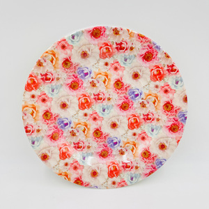 Platos de Melamina Personalizados con Impresión Completa de Rosas de Alta Calidad, Juego de Platos de Melamina, Vajilla - Product Image 3