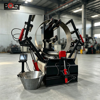 BOST Haute Précision W12 Plaque de tôlerie automatique CNC en acier inoxydable, Machines de roulage électriques automatiques, Machine de roulage de tubes automatique