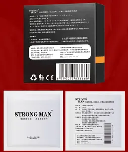 ผลิตภัณฑ์เสริมสมรรถภาพทางเพศสำหรับผู้ชาย ช่วยชะลอการหลั่งเร็ว 10 ชิ้น/กล่อง พกพาสะดวก ซึมซาบเร็ว ใช้งานได้นาน - Product Image 5