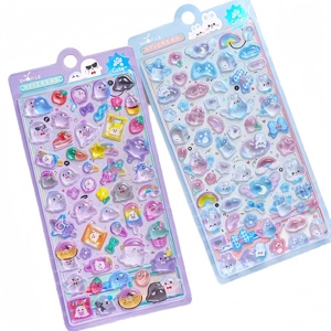 สติกเกอร์การ์ตูน 3 มิติ PVC รูปทรงแปลกตา ติดแน่น ปรับแต่งได้ สำหรับตกแต่งเคสโทรศัพท์ - Product Image 2