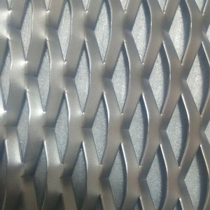 אלומיניום דקורטיבי תיל מרוחב רשת יהלום חור יהלום צורה מחורר טכניקה ריתוך עיבוד אבקה מצופה - Product Image 4