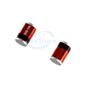 BOM IC In Stock Diodes DIODE ZENER 2.7V 500MW MICROMELF ZMC2.7 Electronic Component Distributor 2-SMD, No Lead - Product Image 1