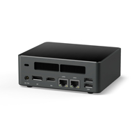 Mini PC Compacto AMD Ryzen 7 7840H 8C16T, 16GB DDR5 NVMe SSD Radeon 780M, Win11 Linux, Computadora de Escritorio Pequeña para Negocios y Oficina