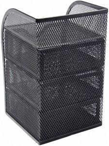 Organiseurs de bureau en métal et accessoires de rangement avec tiroir - Product Image 2