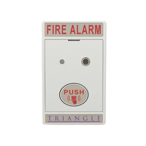 POUSSOIR MANUEL AVEC PRISE TÉLÉPHONE-BLANC Alarme incendie avec sirène - Product Image 3
