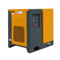 Compresseur d'Air à Vis Robuste pour Usine 7.5kw 11kw 15kw 22kw 37kw 8bar 10bar Refroidi par Air Économie d'Énergie Faible Bruit avec Réservoir Tampon