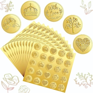 Hot Sale Embossed Waterproof Metal Foil Adhesive Label Custom Metal Logo <b>Sticker</b> 3D Label <b>Transfer</b> Beer Bottle <b>Sticker</b> Packaging - Product Image 6
