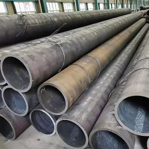 Tubería de acero al carbono para construcción tubo de acero sin costura