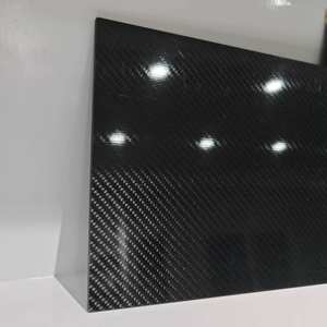 Plaque en fibre de carbone 3K avec surface mate/brillante, découpée avec précision par CNC, taille stable, personnalisable à partir de dessins - Product Image 6