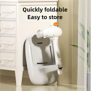 Support de Douche pour Enfants Personnalisable avec Base Antidérapante, Hauteur Réglable, Siège-Échelle pour Bébé - Product Image 4