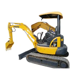 Compra de obras menores Komatsu PC40MR Excavadora sobre orugas original de Japón de alta calidad PC40 excavadoras 4ton mini excavadoras a la venta