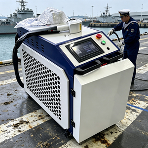 Limpiador Láser Portátil de 1500W para Fundición de Metales, Automático, Fácil de Operar, Nueva Máquina de Acabado para Eliminar Óxido y Pintura de Superficies - Product Image 5