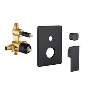 ชุดฝักบัวแบบฝังพร้อมระบบก๊อกน้ำแบบเลื่อนซ่อน พร้อมชุดอุปกรณ์ตกแต่งฝักบัวในตัว และวาล์วปรับสมดุลแรงดัน - Product Image 4