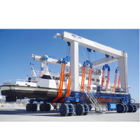 Grues de levage de bateau électriques personnalisées de l'usine directe Noyau de moteur de levage de bateau de voyage marin mobile pour une utilisation en chantier naval