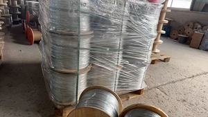 Проволочный трос из оцинкованной нержавеющей стали 1x7, 2.7мм, 3мм, премиум-класса, холоднокатаная сталь для производства, антикоррозийный и долговечный - Product Image 3