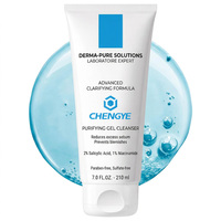 Nettoyant Visage Moussant Non Irritant Sans Huile pour Peaux Grasses à Tendance Acnéique à l'Acide Salicylique et LHA – Prévention des Éruptions Cutanées, Rafraîchissant