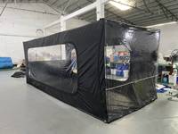 Housse de voiture gonflable coupe-vent et anti-poussière, cadre personnalisé, abri instantané portable, tente de garage