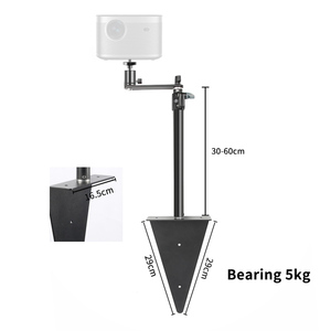 <span class=keywords><strong>Support</strong></span> de projecteur triangulaire réglable pour lit, canapé, table, bureau, anneau lumineux - Product Image 3