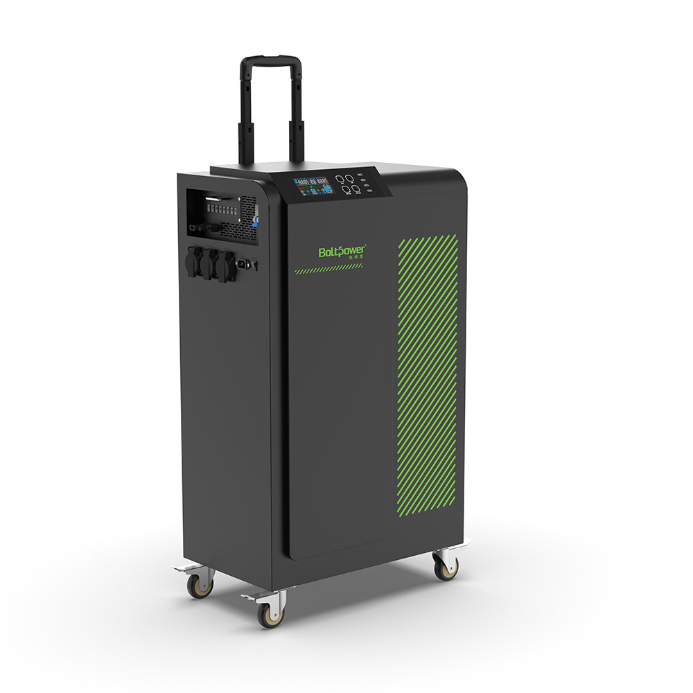Pull-rod LiFePO4 Solar Generator All-in-one Energy Storage Power Supply 1-10 KWh Fast Charging Outdoor · image 5