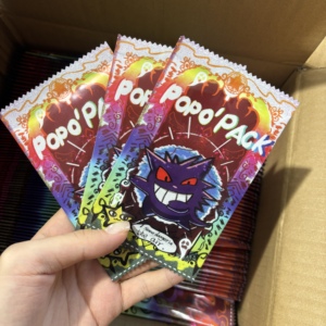 YQ Ingrosso Nuove Carte Collezionabili Sigillate Premium Anime Giapponesi Rari Pokémon TCG con Illustrazioni Fan Art - Pacchetti Poke Popo Cartoon Carini - Product Image 1