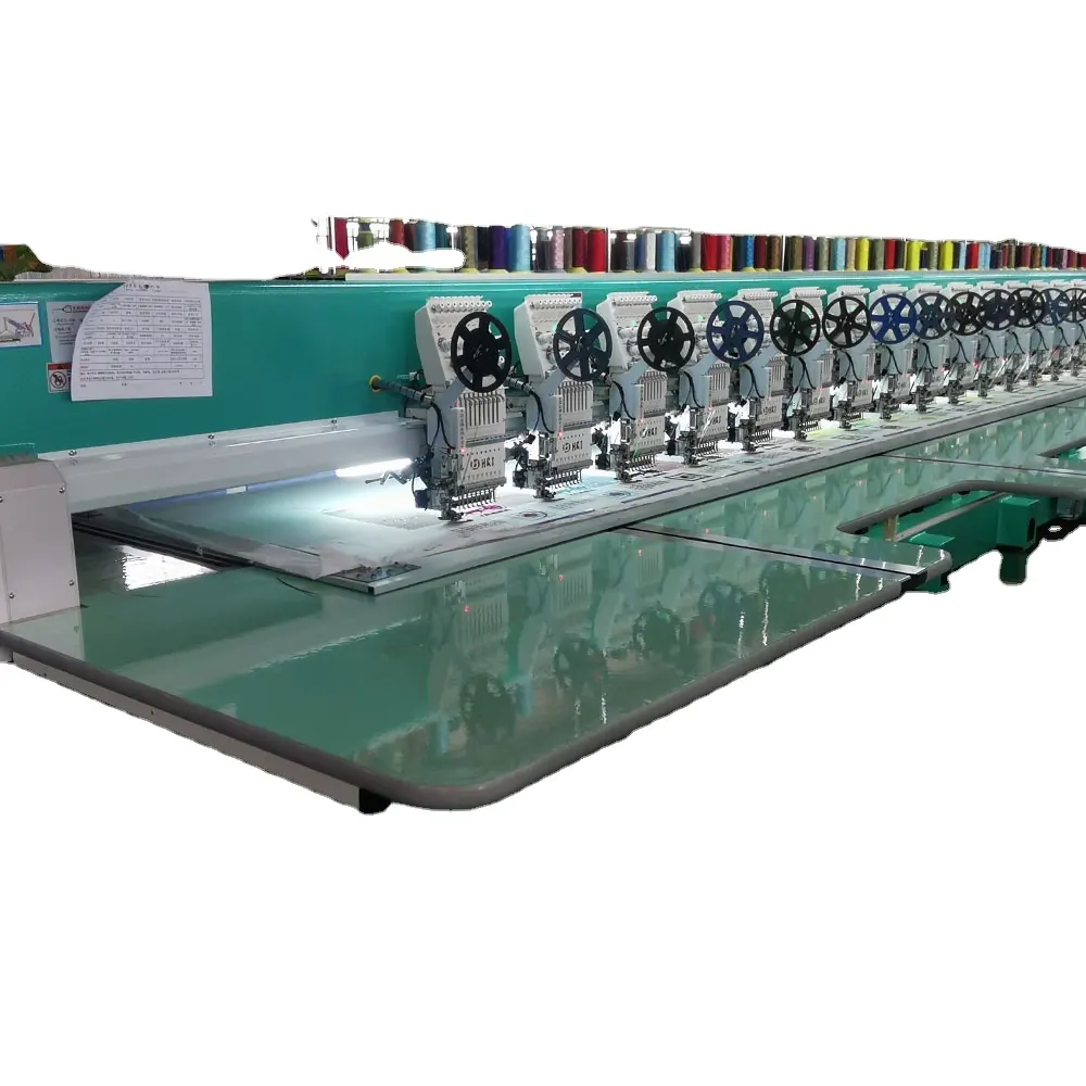 Industrial High Speed Running Garment Hat Sequin Embroidery Machine For Sale