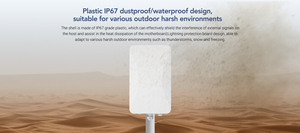 Punto de Acceso Inalámbrico para Exteriores Tincam WiFi6 2.4G 5G de Doble Banda y 3000Mbps con IP67, Cobertura Wi-Fi de 360 Grados, Alcance de 300m - Product Image 2