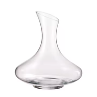Décanteur à vin en verre cristal en forme de serpent, 500-1000 ml, écologique, cadeau d'affaires, qualité transparente, vente chaude