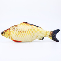 Chat Poisson Jouet Réaliste Floppy Poissons Chaton Cataire Peluche Simulation Jouets Interactifs Animaux À Mâcher Morsure Jouet pour Chats Chatons Kitty